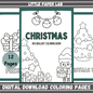 Christmas coloring pages